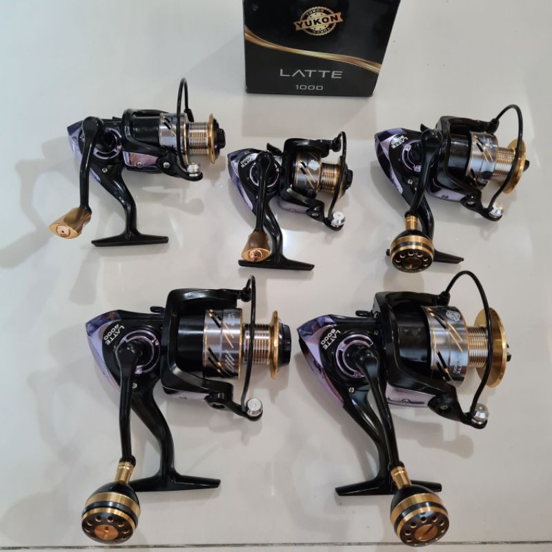 reel yukon latte 1000 2000 3000 4000 6000
