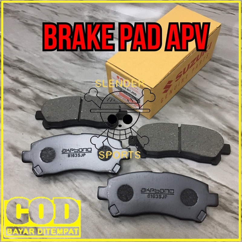 KAMPAS REM APV - BRAKE PAD SUZUKI APV - REM DEPAN APV