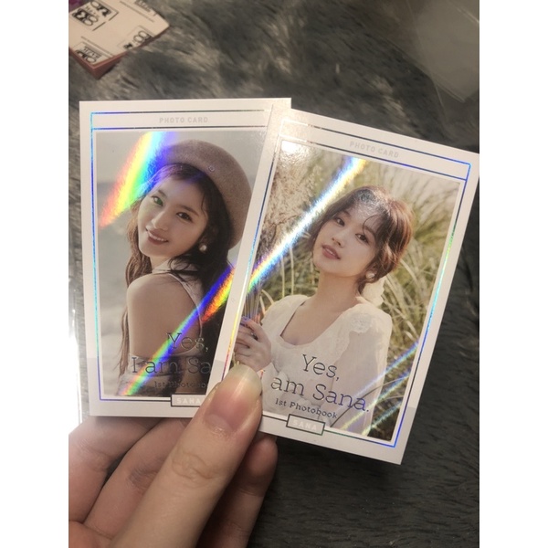 [ BOOKED ] yes i am sana photocard pc twice