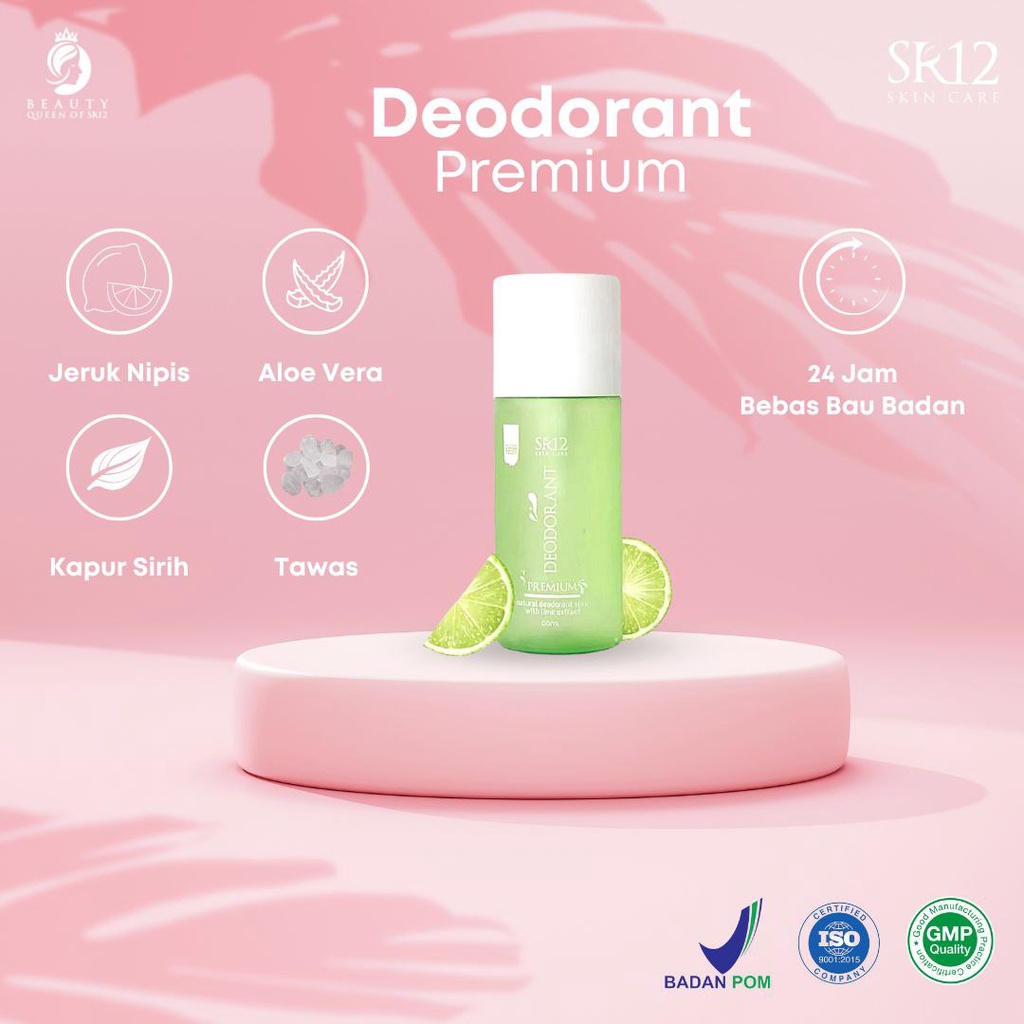 Deodorant Spray Antiperspirant Penghilang Bau Badan dan Keringat Tanpa  Alkohol Mencerahkan Ketiak Hitam