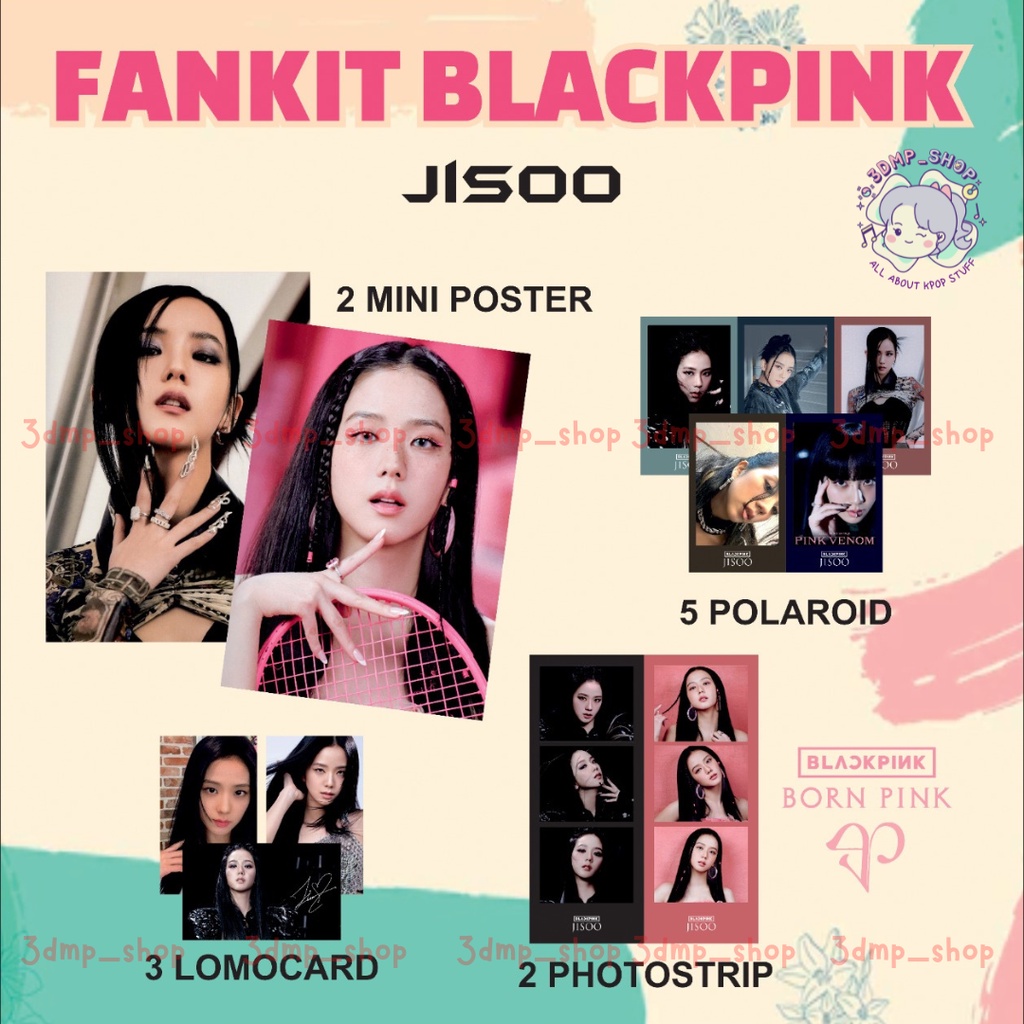 FANKIT BLACKPINK PINK VENOM BORN PINK LISA JENNIE ROSE JISOO