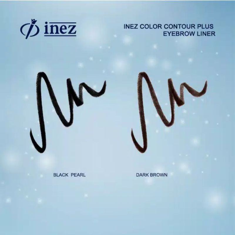 INEZ Colour Contour Plus Eyebrow Pencil Liner / Pensil Alis