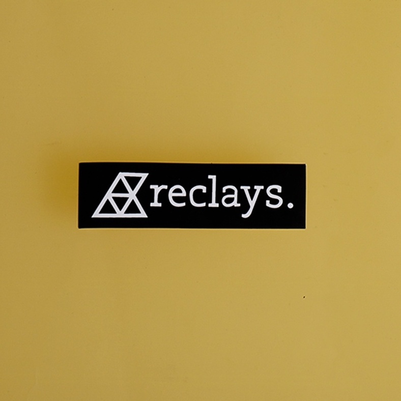 STIKER GRAFTAC - RECLAYS BLACK - STIKER AESTHETIC LAPTOP, AKSESORIS HP, ANTI AIR, MOTIF,HELM.