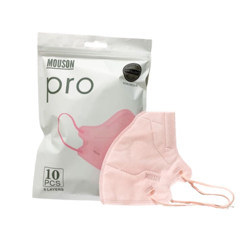 MOUSON PRO PALING MURAH MASKER KN95 5 Layers 10Pcs Warna Warni TERMURAH - NAVY GREY PINK CANDY LADY 