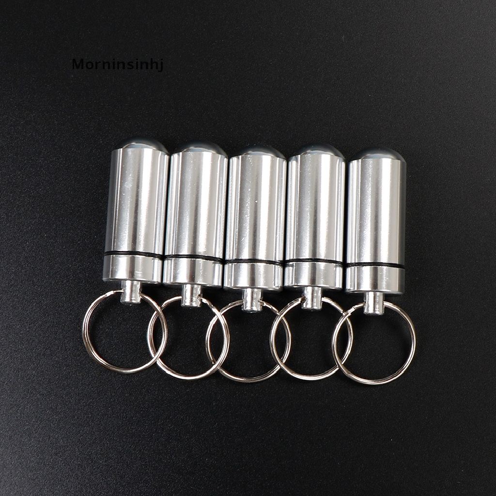 5pcs Kotak Holder Gantungan Kunci Bahan Aluminum Anti Air