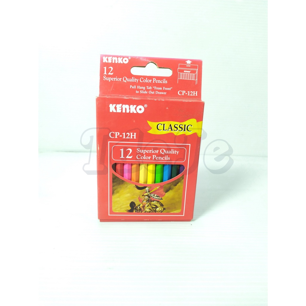 

PENSIL WARNA KENKO 12 PENDEK
