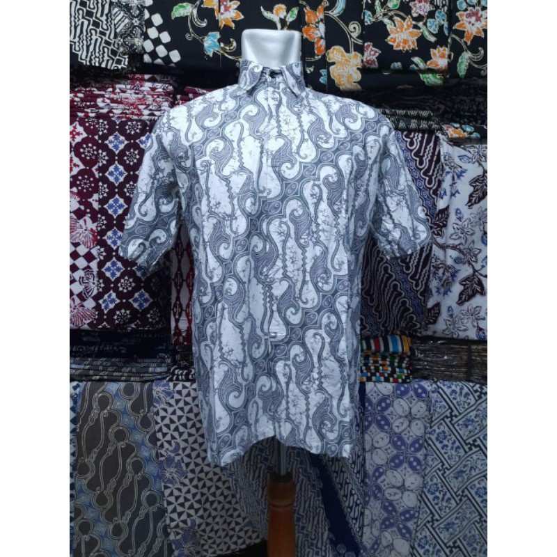 KEMEJA BATIK LENGAN PENDEK MURAH