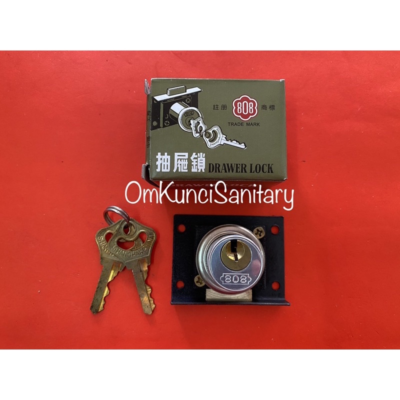 Kunci Laci 808 Kunci Lemari 808 Kuningan