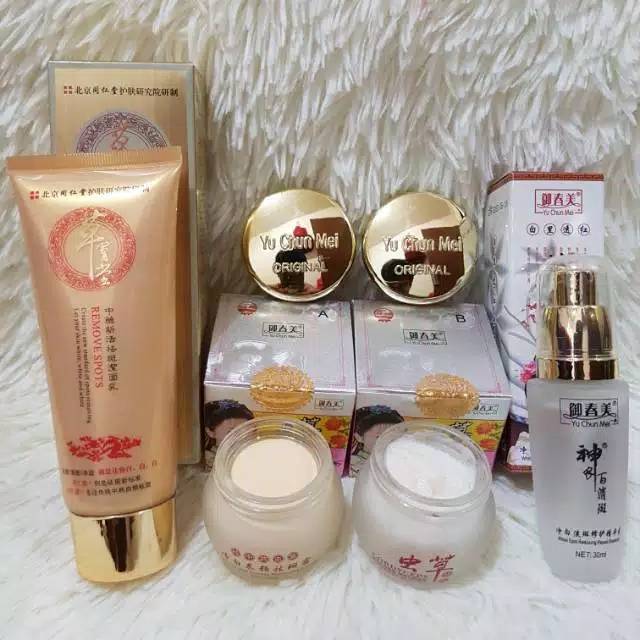 PAKET LENGKAP Yu Chun Mei CORDY CREAM CORDY CREAM YU CHUN MEI (CREAM SIANG&amp;MALAM,SABUN,SERUM)