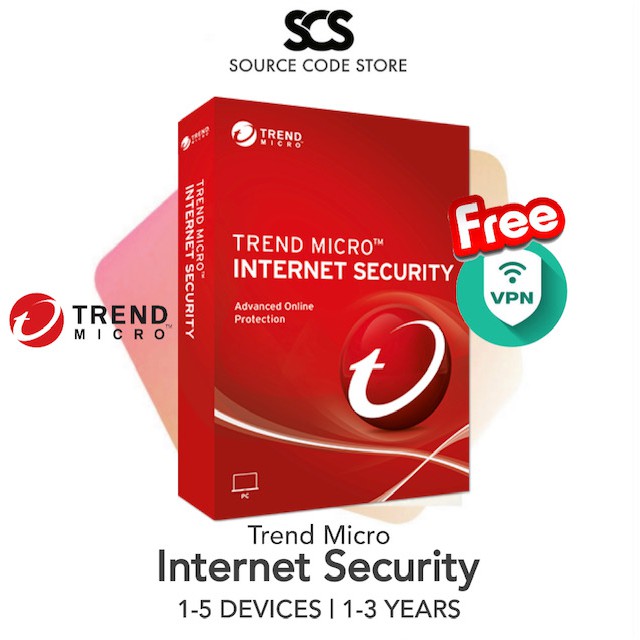 Antivirus Trend Micro Internet Security Latest Version - ORIGINAL