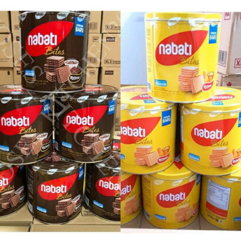 

NABATI Recheese/Richoco Wafer kaleng 340gr /Kue lebaran/Kue kering/Termurah/Promo THR