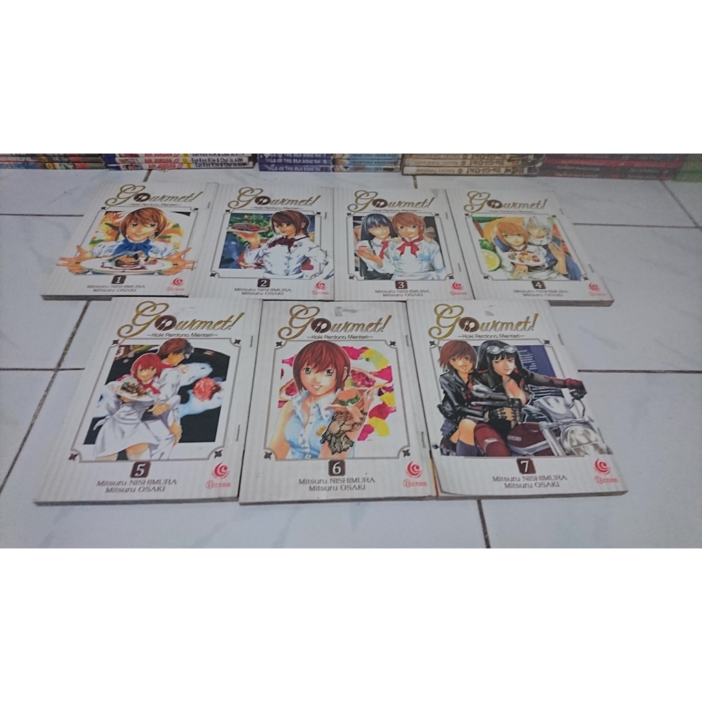 Komik Gourmet Koki Perdana Mentri 1-7 OG - Mitsuru Nishimura