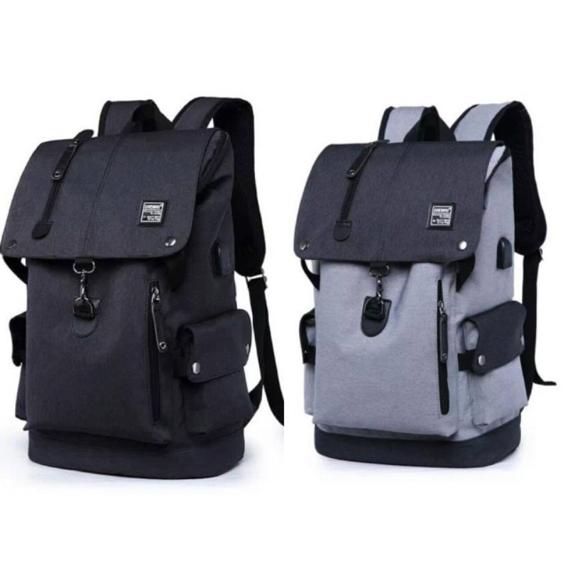 Tas Ransel Pria GTB Distro Bandung Ransel Punggung Backpack Cowok Kapasitas Besar Cocok Untuk Perjalanan Jauh