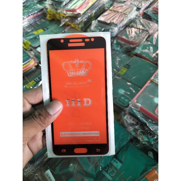 tempered glass full lapis hitam type HP Samsung J5 2016/j510