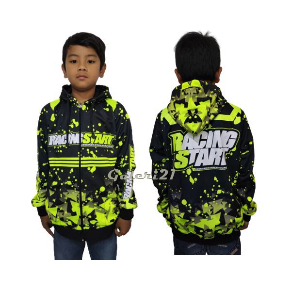 Terlaris Jaket Racing Anak Printing