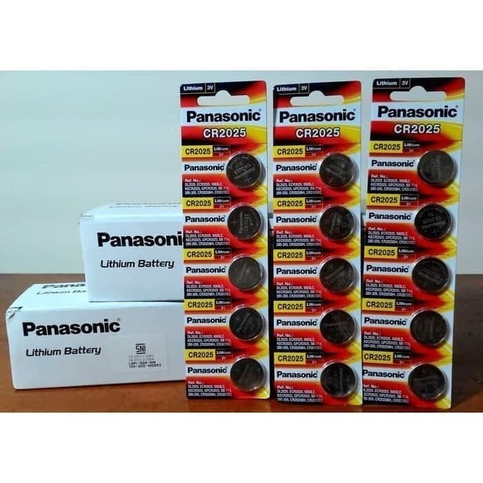 Baterai Panasonic CR2025 Original / Panasonic CR 2025