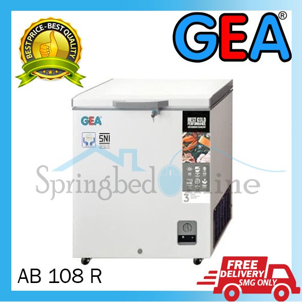 Chest Freezer GEA 100 Liter - AB 100 R - Garansi Resmi