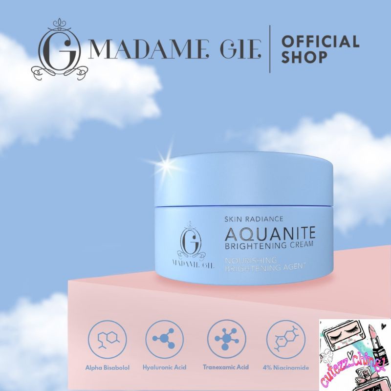 ☃Cutezz_Ching1☃Madame Gie Skin Radiance Brightening Cream |AquaDay|AquaNite 20g