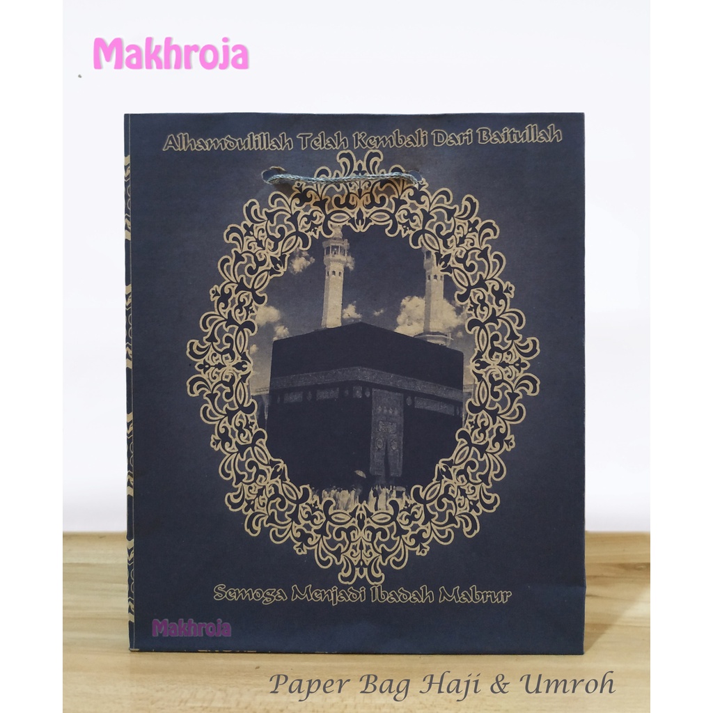 

Paper Bag / Tas Kertas untuk Oleh - Oleh Haji dan Umroh