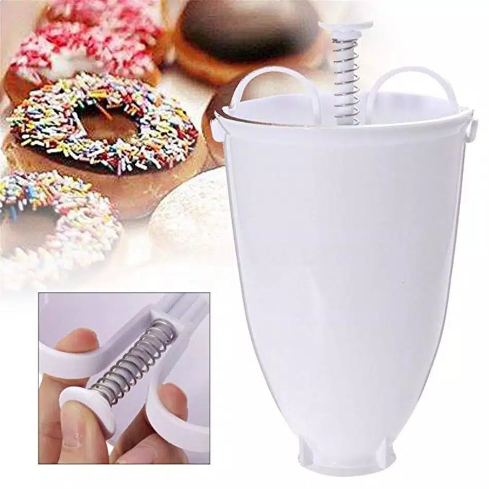 Cetakan Donat - Alat Pembuat Adonan Donat - Drop Donut Maker Tool