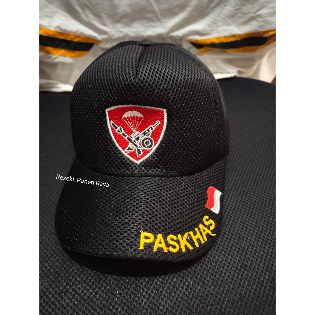 Grosir Topi Double Mess Bordir pria dewasa bahan tebal termurah se-indonesia