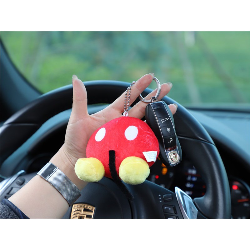 Boneka Stitch Mickey Minnie Mouse Elmo Daisy MINI Gantungan Kunci
