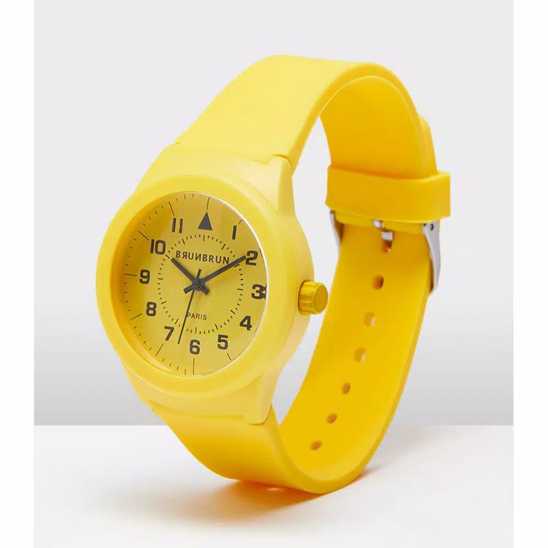 JAM TANGAN WANITA MARLO YELLOW BRUNBRUN PARIS
