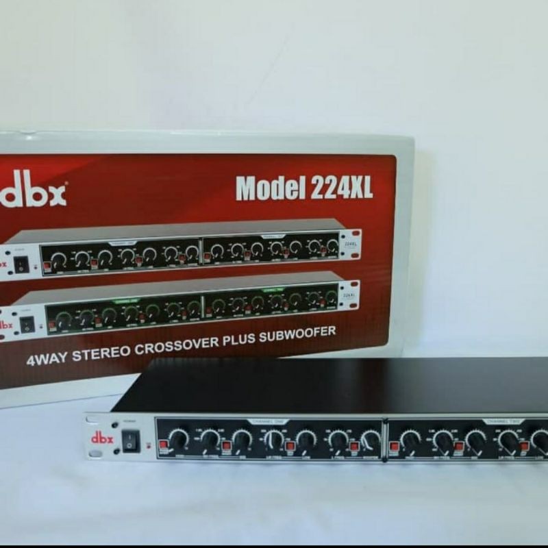 CROSSOVER DBX 4 WAY DBX 224 XL PLUS SUBWOOFER