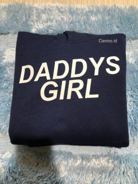 HOODIE DADDY'S GIRL SIZE M - XXXL