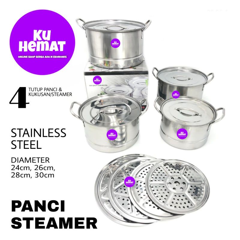 Panci Langseng Kukusan Jumbo Kukusan/Steamer