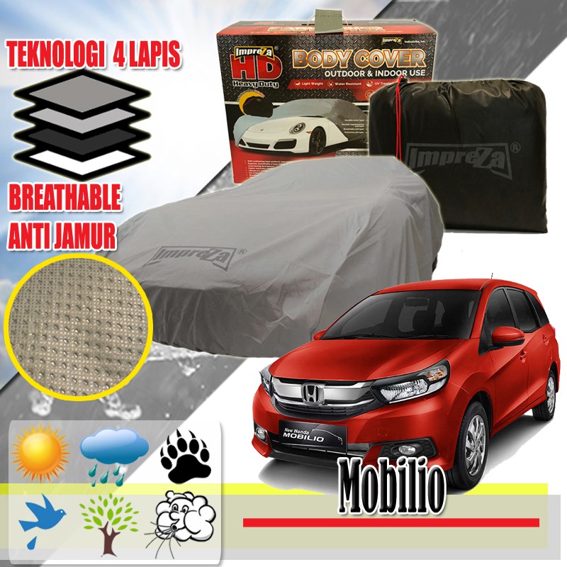 Cover Mobil Outdoor Honda Mobilio IMPREZA HD - PREMIUM 4 LAPIS