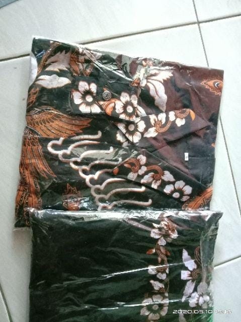 Batik Couple Keluarga Sania Ruffle Ori Ndoro Jowi Dnt Motif Ahy