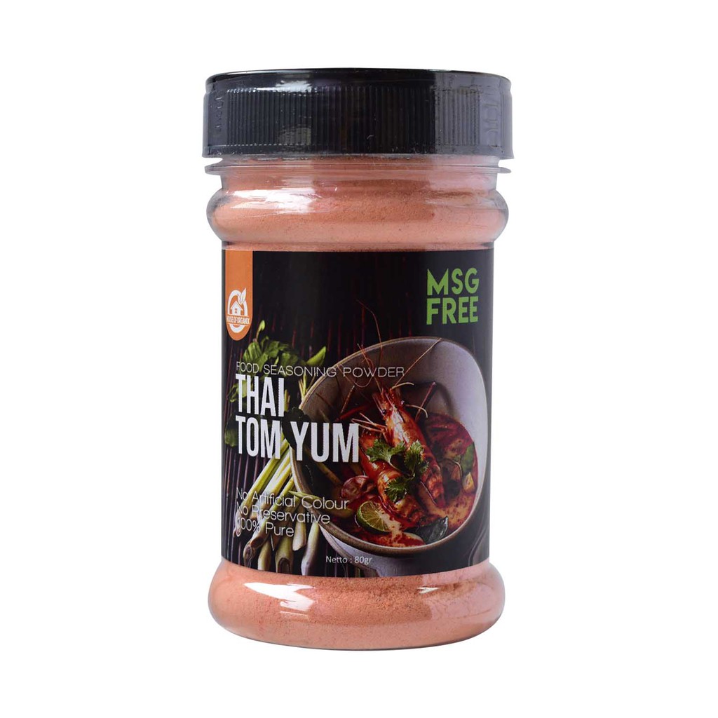 House Of Organix Thai Tom Yum 80 Gr Food Seasoning Powder