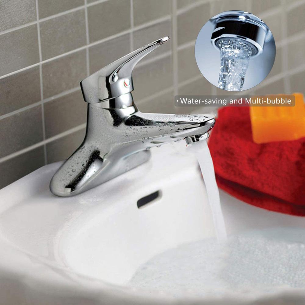 Lanfy Faucet Tap Nozzle Diffuser Bubbler Konektor Filter Penghemat Air Adaptor Mesh Aerator