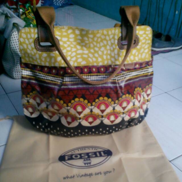 Fossil Keyper Shopper Preloved