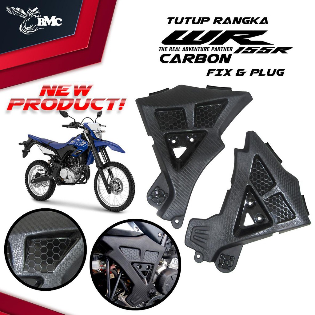 Tutup Rangka WR 155 Carbon