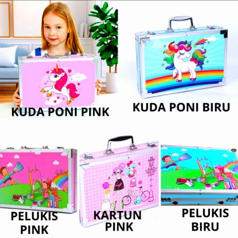 

CRAYON SET KOPER BESI PREMIUM LENGKAP 145 PCS HADIAH KADO ANAK