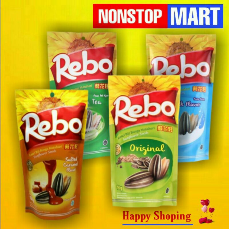 

REBO kuaci biji bunga matahari 150 gram