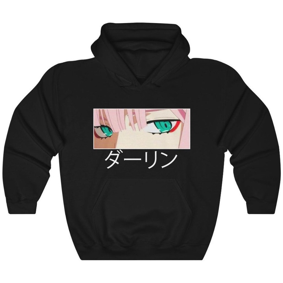 Hoodie Zero Two Eyes Darling in the Franxx