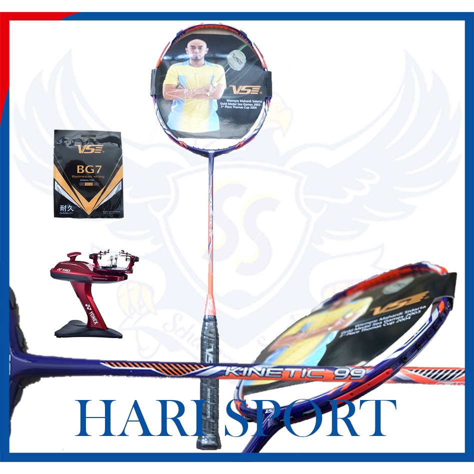 VSE | VENSON KINETIC 99 Frame SMASH Raket Badminton Bulutangkis
