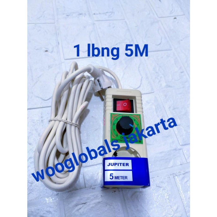 Tools | Stop Dimmer Kontak Saklar 2000W Dimer Stopkontak Pengatur Kecepatan