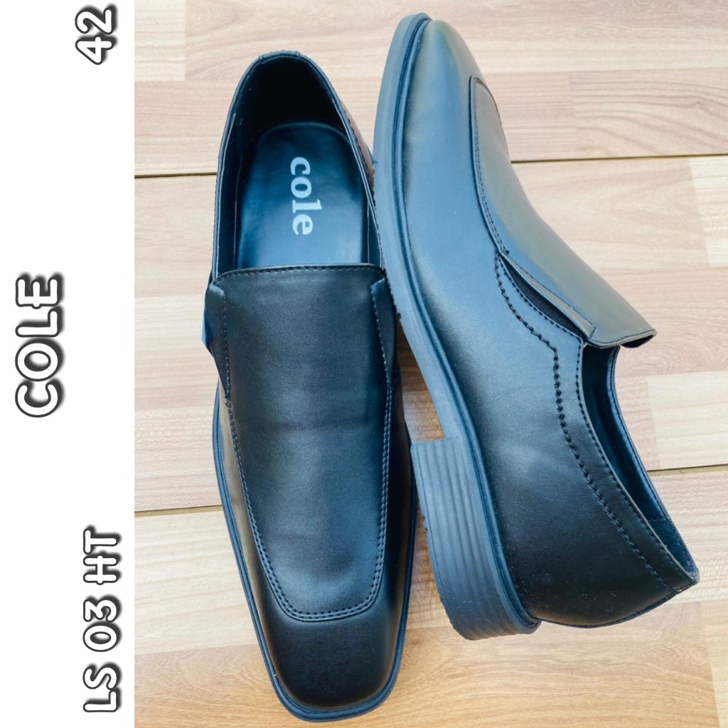 sepatu formal tanpa tali c10