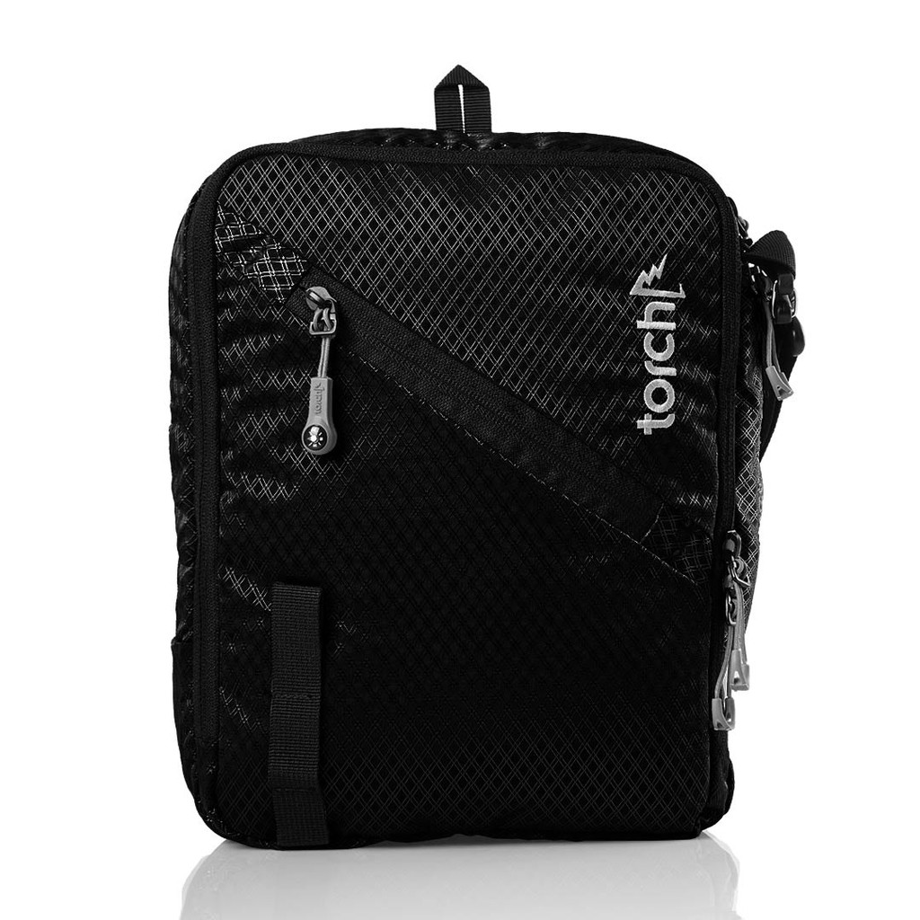 Torch Bekasi Tas Selempang Travel Pouch Kaizu Hitam 5L