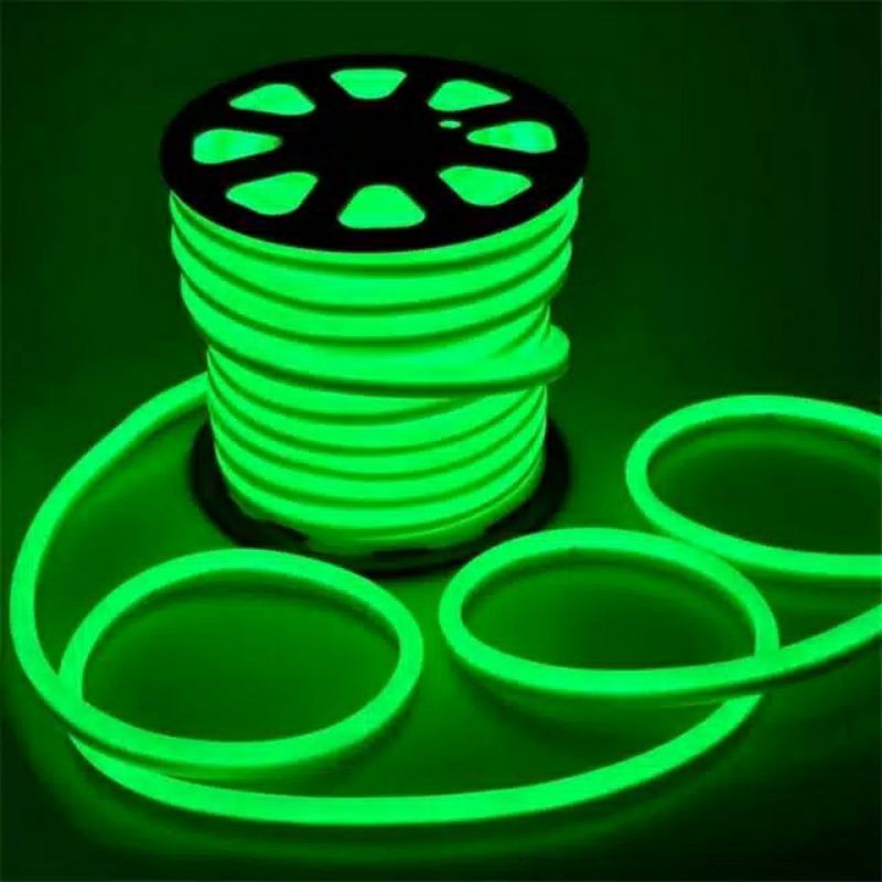 lampu neon flex led 2 meter 220 VOLT selang flexible sign strip + soket