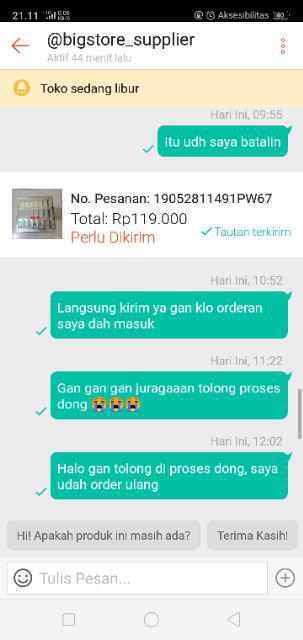 Loyang Lidah Kucing 26cm