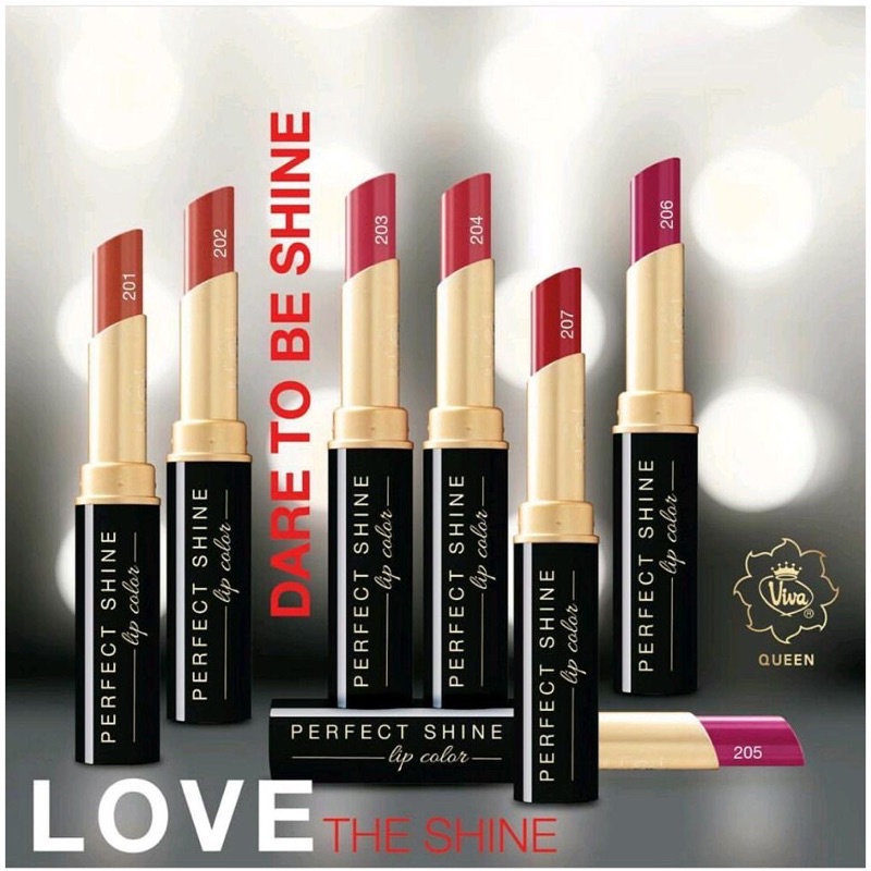 VIVA Queen Perfect Shine Lip Color | Lipstik Viva