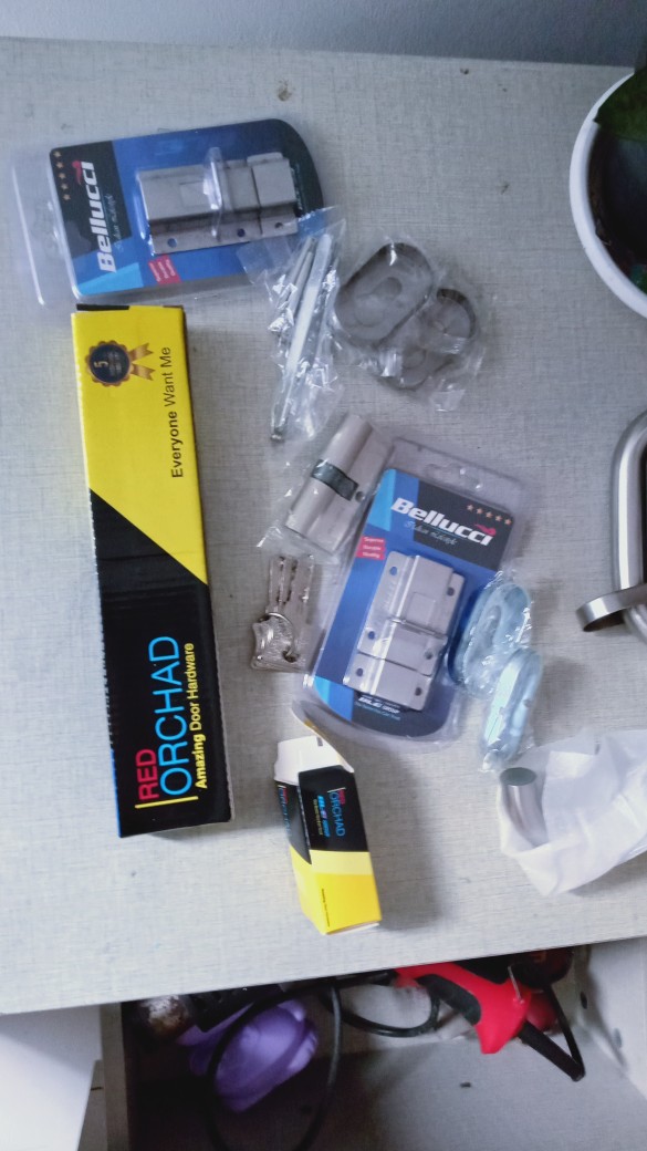 Kunci Pintu Almunium Orchad A1 Ss Kunci Pisah Almunium A1 Ss Orchad Stainless