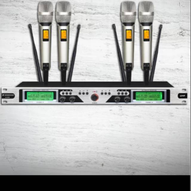 Mic wireless sennheiser SKM-9004. Mic4 pegang+pegang