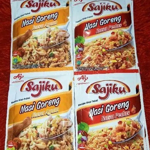 

sajiku bumbu nasi goreng//ayam goreng