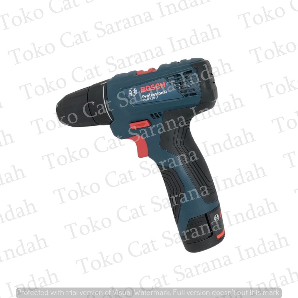 BOSCH GSR 120-LI CORDLESS DRILL 12V MESIN BOR TANPA KABEL